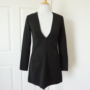 Nasty Gal Little Black Blazer Dress